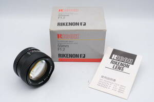 RICOH リコー RIKENON P 55mm F1.2 Kマウント MF一眼レフ用 標準 単焦点レンズ 大口径