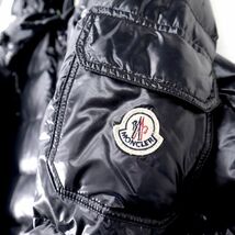 1円〜 国内正規 モンクレール MONCLER 3-DK037 ダウンジャケット 　腕ロゴ　メンズ ブラック 　サイズ1_画像6