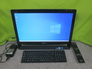 SONY VAIO VPCJ248FJ【大容量HDD搭載】　Core i5 2450M　【Win10 Home】 ブルーレイ Libre Office 液晶一体型 保証付 1円～ [87433]