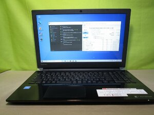 東芝 dynabook T45/DB【大容量HDD搭載】　Celeron 3865U 1.8GHz　【Win10 Home】 Libre Office バッテリー充電可 長期保証 [87599]