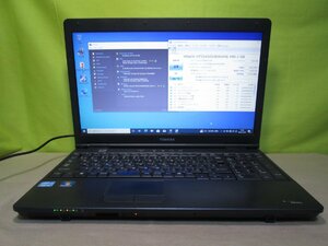 東芝 dynabook Satellite B551/C【Core i3 2310M】　【Win10 Pro】 Libre Office 充電可 保証付 1円～ [87742]