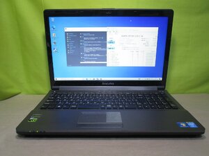 iiyama W350SS GTX860【SSD＆HDD搭載】　Core i7 4710MQ　【Win10 Home】 Libre Office 充電可 保証付 [87743]