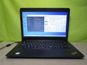 Lenovo ThinkPad E470 20H1CTO1WW【Core i3 6006U】　【Win10 Home】 Libre Office 充電可 保証付 [87761]