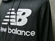 ニューバランスnew balance サッカーウェア フットサルウェア スウェットパーカー 上下セット カジュアルウェア AMT/AMP03558 BLK Lサイズ _画像2