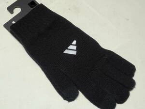 アディダス adidas 手袋 ニットグローブ サッカーウェア フットサルウェア 防寒具 TIRO L GLOVES HS9760 MKB93 BLK Mサイズ