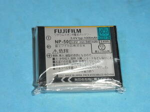 FUJI FILM 未使用品 純正バッテリー NP-50 管理389 互換 D-LI68、D-LI122 KLIC-7004 NP-50A