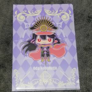 ☆クリアファイル☆ FGO Fate/Grand Order　Design produced by Sanrio with マルイノアニメ　アーチャー/織田信長 / ba41