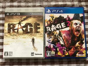 PS3 RAGE　PS4　RAGE2 セット