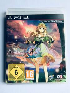 PS3　アーシャのアトリエ 〜黄昏の大地の錬金術士〜　欧州版　Atelier Ayesha The Alchemist of Dusk　PAL