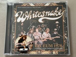 Whitesnake Lyceum 1978 