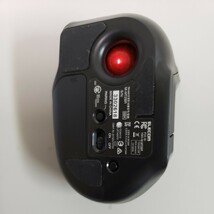 512y0414★エレコム マウス Bluetooth (iOS対応) トラックボール Sサイズ 小型 人差し指 5ボタン 静音 ブラック M-MT2BRSBK_画像4