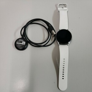 512y1813★Galaxy Watch4 40mm /心拍計機能 シルバー [by Galaxy純正 国内正規品]SM-R860NZSAXJP