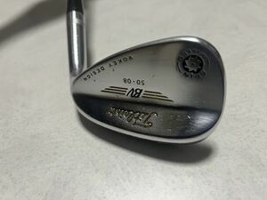 【名器良品】Titleist BV VOKEY DESIGN SPIN MILLED 50-08 フレックスS タイトリスト ボーケイデザイン スピンミルド