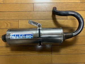 オーバーレーシングマフラー MF02 フュージョンから取り外し 200番台から取り外し いい音してました！