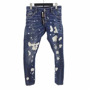 【特別価格】DSQUARED2 21AW Sexy Twist Jean ブリーチ デニム パンツ