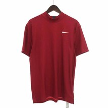 【特別価格】NIKE × タイガー ウッズ Dri-FIT モックネック 半袖 Tシャツ_画像1