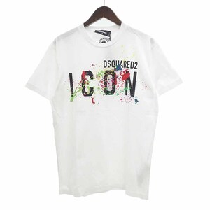 DSQUARED2 23SS ICON SPLATTER COOL TEE 半袖 Tシャツ