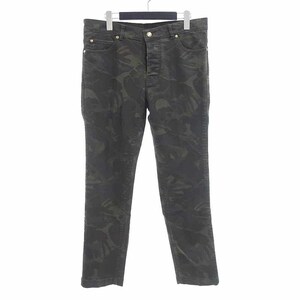 【特別価格】1 PIU 1 UGUALE 3 ORIGINAL CAMO STRETCH DENIM TWIGGY パンツ