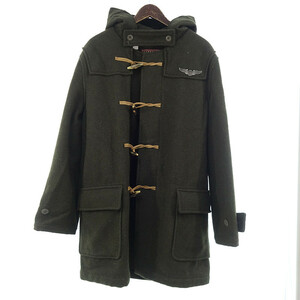 HYSTERIC GLAMOUR 2AC-8030 Wool Duffel Coat ウール ダッフル コート カーキー メンズF