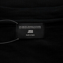 OPUS JAPAN SILK S/S TEE シルク 半袖 カットソー Tシャツ ブラック メンズL_画像3
