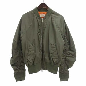 FOG Collection One Bomber ボンバー MA-1 ブルゾン カーキー メンズS