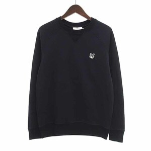 MAISON KITSUNE FOX HEAD PATCH CLASSIC SWEATSHIRT スウェット ネイビー メンズS