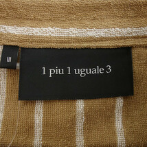 【特別価格】1 PIU 1 UGUALE 3 IMABARI TOWEL JERSEY SHORTS ショート パンツ キャメル メンズ3_画像3