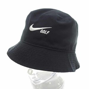 NIKE GOLF ゴルフ リバーシブル バケット ハット キャップ ブラック ユニセックスF