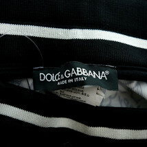 DOLCE&GABBANA 19SS KING サイド 3D ラバー ロゴ 総柄 ジャージ イージー パンツ ホワイト×ブラック メンズ52_画像3