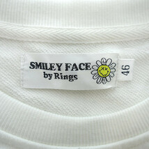 【特別価格】SMILEY FACEby Rings スマイリー ロゴ オーバーサイズ スウェット_画像3
