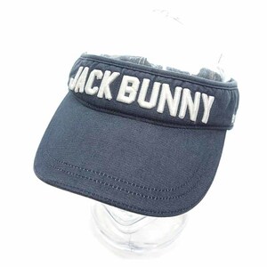 【特別価格】JACK BUNNY GOLF ゴルフ ロゴ 刺繍 サンバイザー キャップ