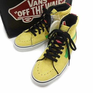 【特別価格】SUPREME Vans Bad Brains Sk8-Hi Yellow スニーカー マルチカラー メンズ28.0cm