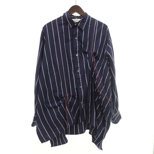 【年末年始大セール】JIEDA 20AW HAND STITCH STRIPE SHIRT シャツ