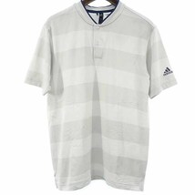 【特別価格】ADIDAS ゴルフ PRIMEKNIT スタンドカラー Tシャツ_画像1