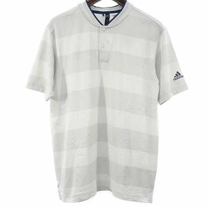 【特別価格】ADIDAS ゴルフ PRIMEKNIT スタンドカラー Tシャツ