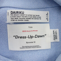 【特別価格】DAIRIKU 23AW Lame Soccer Uniform Knit 半袖 ニット シャツ_画像3