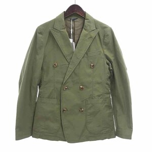 【年末年始大セール】JUN HASHIMOTO DOUBLE JACKET ダブル ピークドラペル テーラード ジャケット