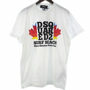 【特別価格】DSQUARED2 23SS Surf Beach TEE 半袖 クルーネック Tシャツ