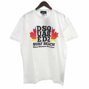 【特別価格】DSQUARED2 23SS Surf Beach TEE 半袖 クルーネック Tシャツ