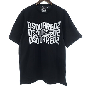 【特別価格】DSQUARED2 23SS SHARK ATTACK LOGO TEE 半袖 プリント Tシャツ