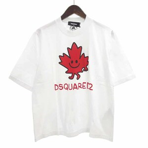 【特別価格】DSQUARED2 22AW SMILING MAPLE T-SHIRT 半袖 Tシャツ