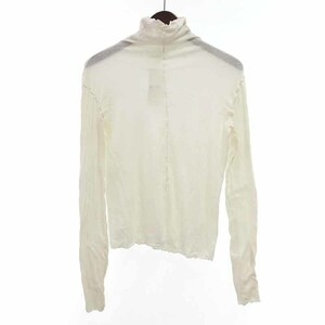 【特別価格】/THE SHINZONE コットン シルク ハイネック タンクトップ アンサンブル Tシャツ カットソー ホワイト レディースF
