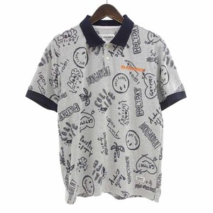 【特別価格】HORN GARMENT GOLF パイル ポロシャツ グレー メンズ48
