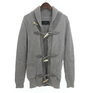 AKM pima cotton shawl toggle cardigan カーディガン グレー メンズM