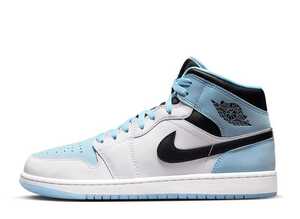 Nike Air Jordan 1 Mid "Ice Blue Nubuck" 27.5cm DV1308-104