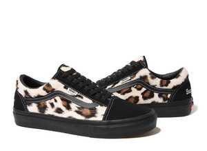 Supreme Vans Leopard Old Skool "Black" 29cm SUP-VANS-23FW-OS