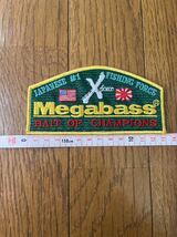 メガバス　megabass　ワッペン_画像1