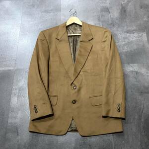 F☆良品/ 高級ラグジュアリー服'スイス製' GUCCI グッチ PURE CASHMERE フランネル生地 テーラードジャケット 2ボタン 紳士服 カシミヤ100%