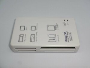 USB接続 カードリーダー　ELECOM MR-A10WH SDカード スマートメディア コンパクトフラッシュ メモリースティック等対応 ②