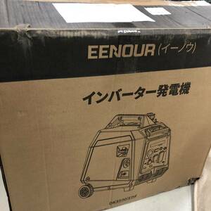 現状品　EENOUR インバーター発電機 DK3500iEDF 定格出力3.2kVA/2.8kVA セルスターター機能 LPガスガソリン両用 正弦波 防音型 高出力